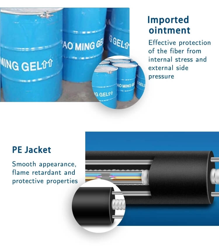 GYXTW cable PE jacket