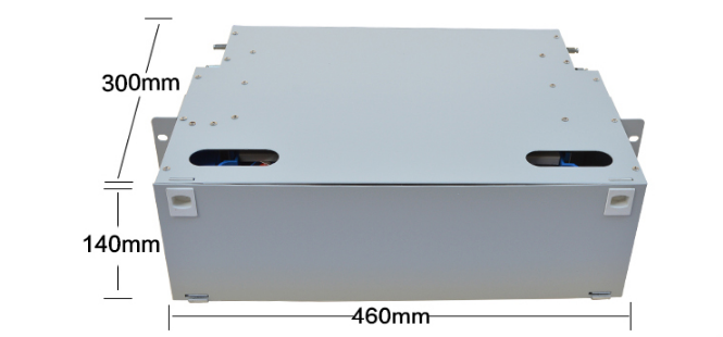 ODF 2 FTTH Outdoor Optical Fiber Distribution Frame ODF Rack Mount