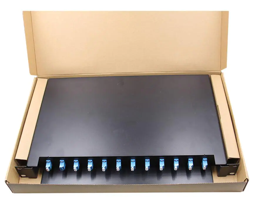 patch panel 3 High Quality 24 Ports Optical Distribution Frame ODF Patch Panel