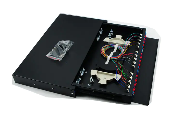 High Quality 24 Ports Optical Distribution Frame ODF Patch Panel 3 High Quality 24 Ports Optical Distribution Frame ODF Patch Panel High Quality 24 Ports Optical Distribution Frame ODF Patch Panel - Image 3