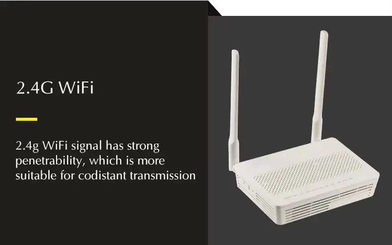 2.4G WIFI Support Original HG8546M Gpon Onu Router with PPPOE Bridge Mode HG8546M