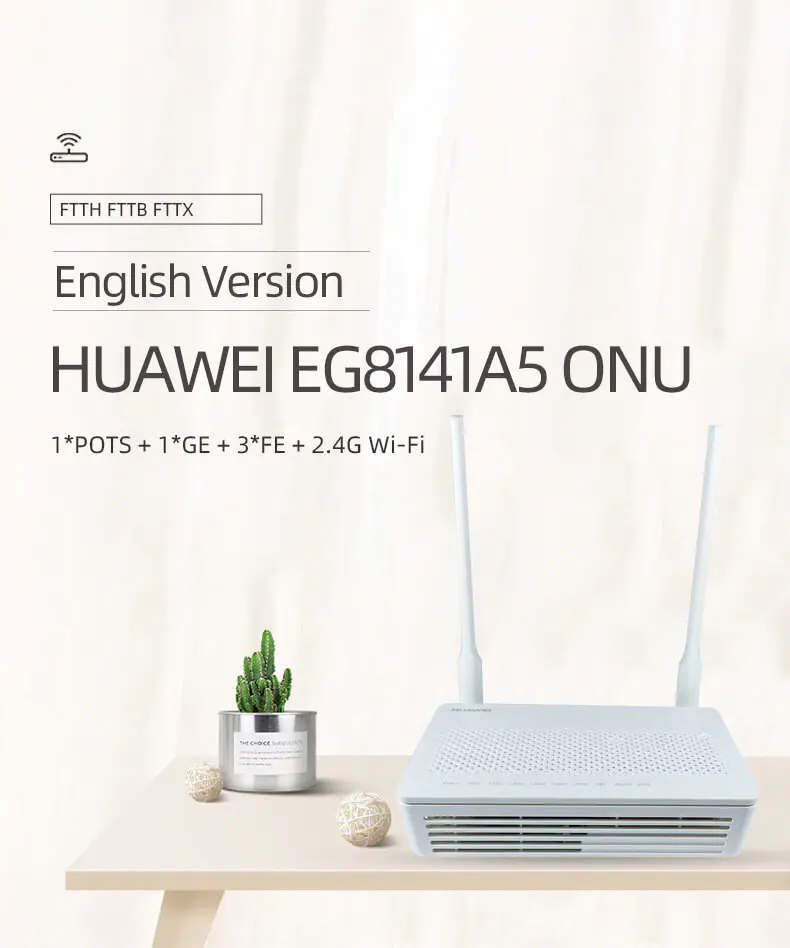 EG8141A5 1 New original GPON ONU EG8141A5 Wireless Router Modem English Firmware