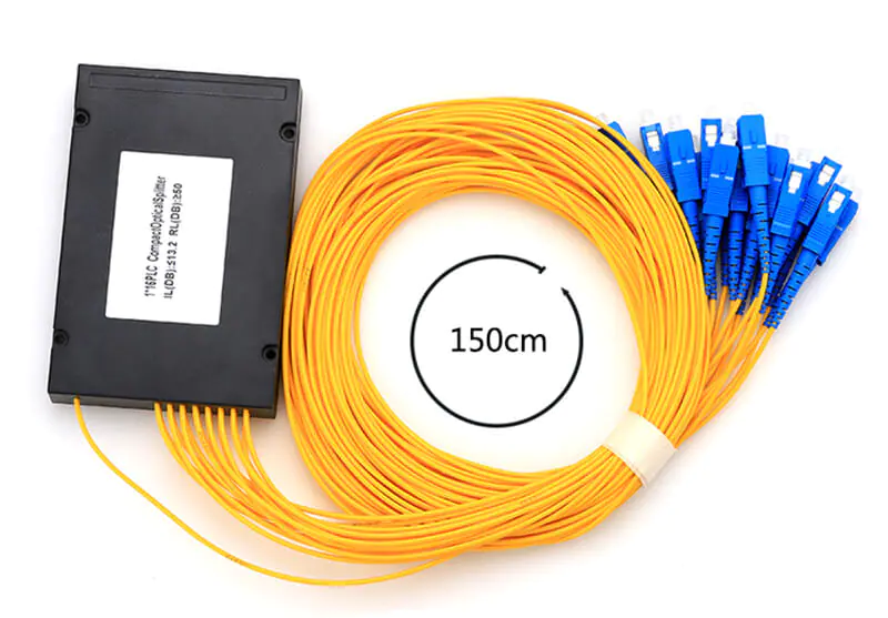 Fiber Optic splitter with ABS box type 06 1x16 plc splitter Fiber Optic splitter with ABS box type