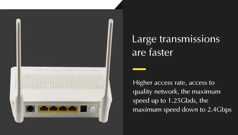 large-transmissions are faster