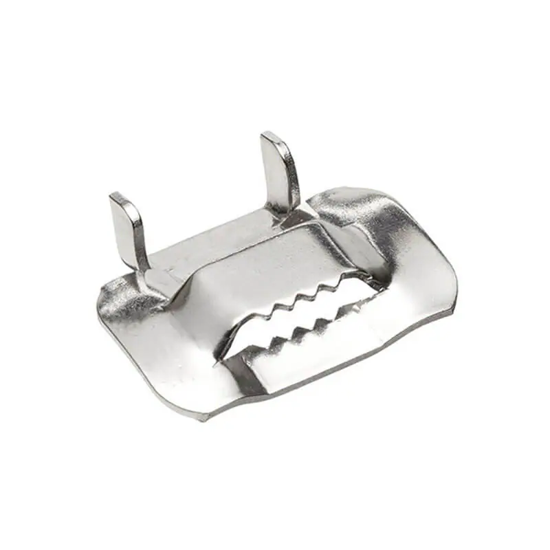 Fiber optic stainless steel strapping banding buckles cable clamp 2 Fiber optic stainless steel strapping banding buckles cable clamp Fiber optic stainless steel strapping banding buckles cable clamp - Image 2