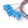 12 core colorful Fiber Optic SC FC ST LC Breakout Pigtail wtih 0.9 mm fiber cable - Image 2