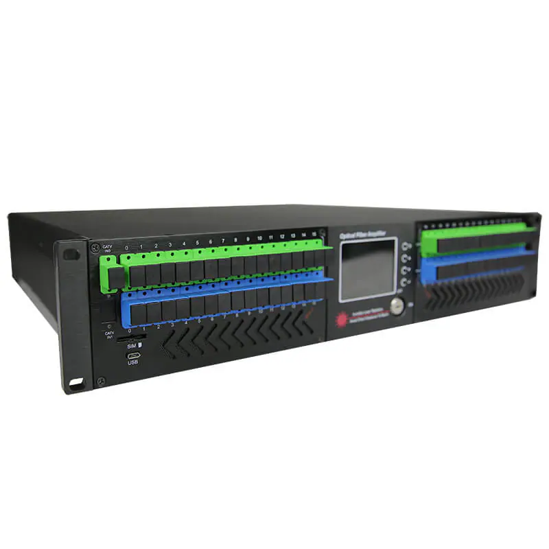 Catv Fiber Optical Amplifier WDM EDFA 32 Port Amplifier 3 Catv Fiber Optical Amplifier WDM EDFA 32 Port Amplifier Catv Fiber Optical Amplifier WDM EDFA 32 Port Amplifier - Image 3
