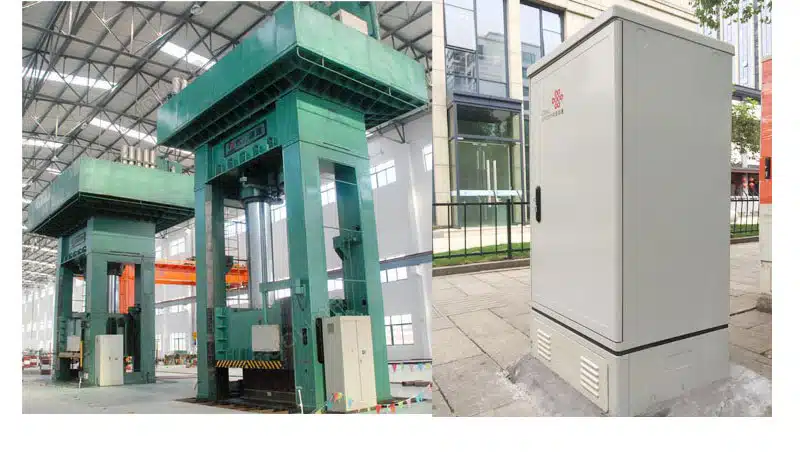 FTTH Outdoor 07 Manufacturer FTTH Outdoor 144 288 576 Core Fiber Optic Cross Connect Cabinet Telecom Cabinet Optical Distribution Cabinet