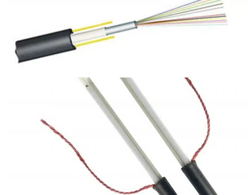 GYFXTY 02 2 4 6 8 12 Core FRP Strength Member Loose Tube ASU GYFXTY Outdoor Fiber Optic Cable