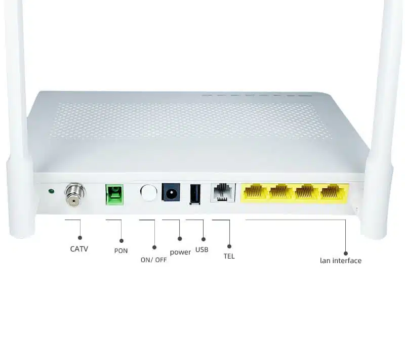 HG8247H5 04 HG8247H5 GPON ONU ONT with 4GE+1Tel+CATV+WiFi