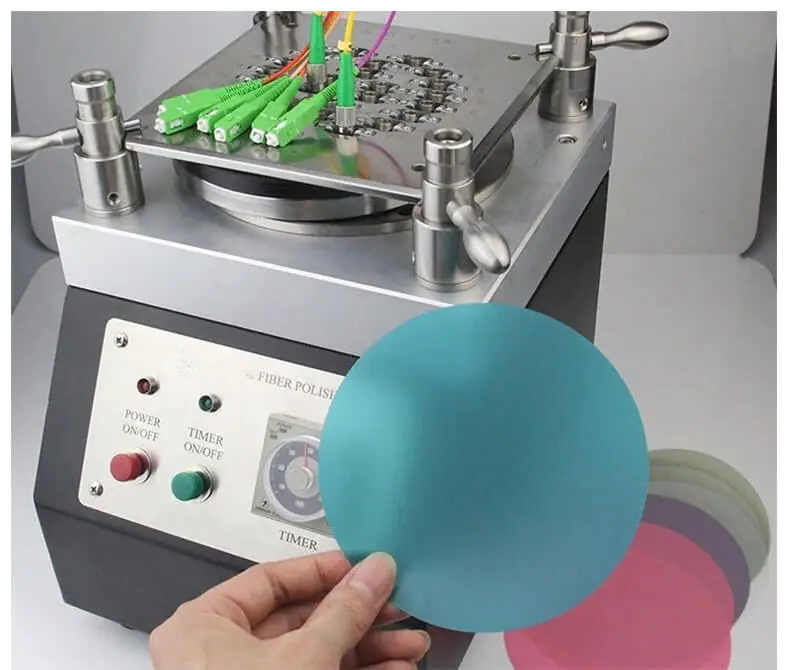 Polishing Machine 04 Fiber Optic Polishing Machine -SC/UPC LC/APC fiber optic patch cord pigtail