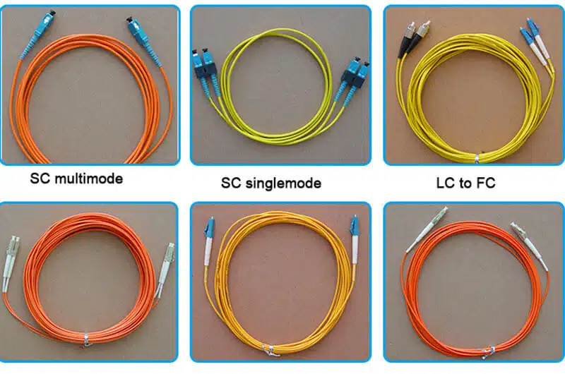 FTTH LC-LC Yellow Jacket Fiber Optic Patch Cord Color Code 9 FTTH LC-LC Yellow Jacket Fiber Optic Patch Cord Color Code SC UPC 05 FTTH LC-LC Yellow Jacket Fiber Optic Patch Cord Color Code
