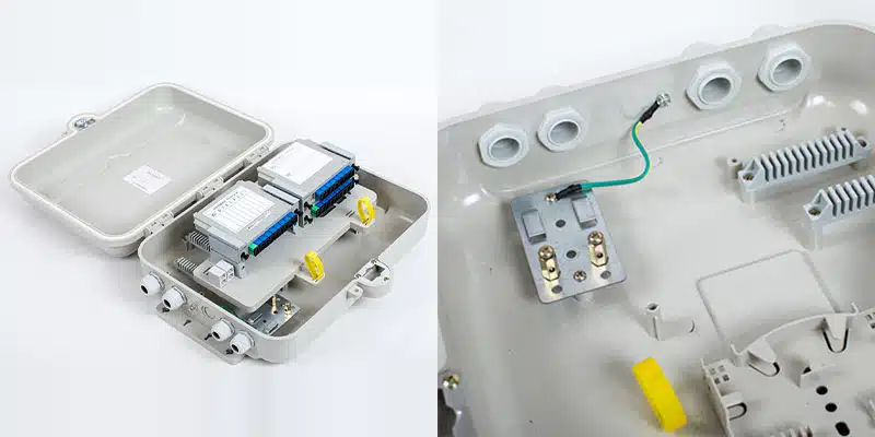 fiber optical equipment 16 32 48 cores ftth fiber optic distribution box