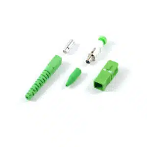 FTTH SC/APC UPC SX SM Fiber Optic Connector with 0.9/2.0/3.0mm Boot