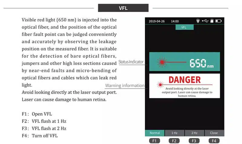 otdr 10 FTTH SM MM Test Machine Mini Handheld smart otdr with high quality