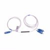 1x2 fiber optic plc splitter steel tube cable SC/APC connector