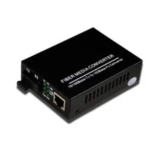 Communication Equipment 10/100m single core fiber optic cable media converter