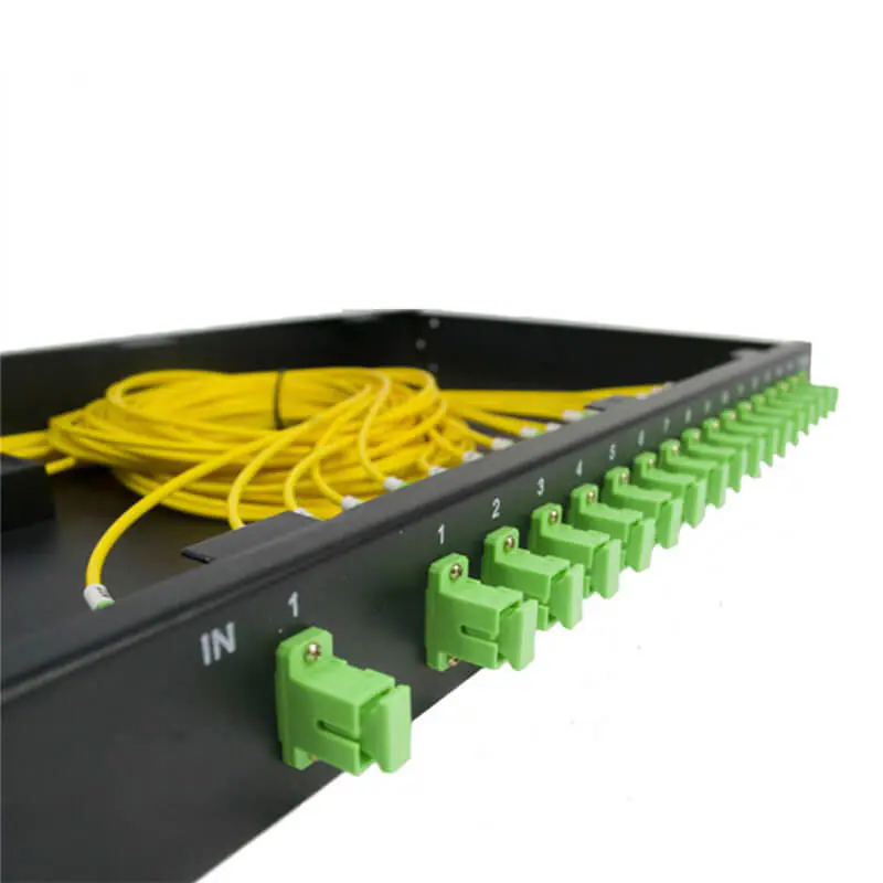 1x16 1X32 SC LC APC Metal 19" 1U fiber optic rack mount PLC Splitter box 4 1x16 1X32 SC LC APC Metal 19" 1U fiber optic rack mount PLC Splitter box 1x16 1X32 SC LC APC Metal 19" 1U fiber optic rack mount PLC Splitter box - Image 4