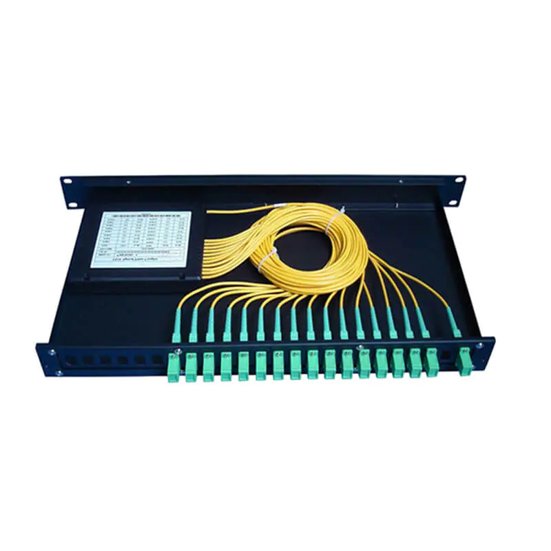1x16 1X32 SC LC APC Metal 19" 1U fiber optic rack mount PLC Splitter box 2 1x16 1X32 SC LC APC Metal 19" 1U fiber optic rack mount PLC Splitter box 1x16 1X32 SC LC APC Metal 19" 1U fiber optic rack mount PLC Splitter box - Image 2
