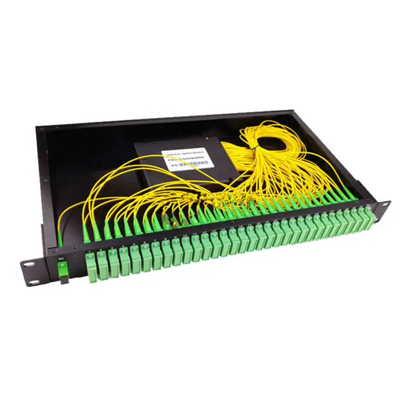 1x16 1X32 SC LC APC Metal 19" 1U fiber optic rack mount PLC Splitter box 3 1x16 1X32 SC LC APC Metal 19" 1U fiber optic rack mount PLC Splitter box 1x16 1X32 SC LC APC Metal 19" 1U fiber optic rack mount PLC Splitter box - Image 3