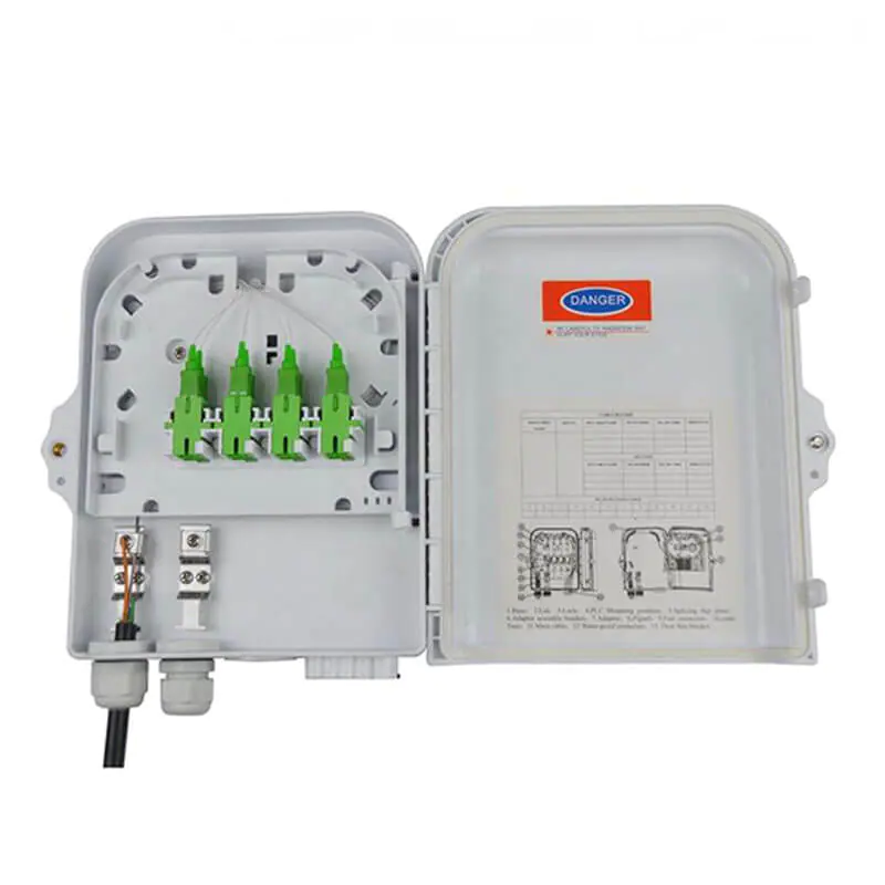 1 x 8 PLC Fiber Splitter Outdoor 8 port Distribution Box 2 1 x 8 PLC Fiber Splitter Outdoor 8 port Distribution Box 1 x 8 PLC Fiber Splitter Outdoor 8 port Distribution Box - Image 2