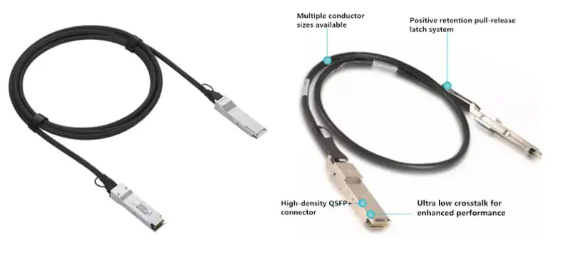 40G QSFP 06 QSFP to RJ45 for 10G base t Ethernet 40G QSFP DAC/AOC Cable