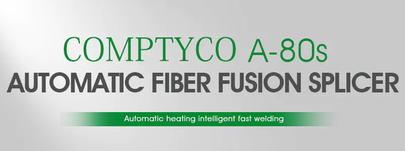 A 80S 01 5.0 inch Automatic Optical Fusion Splicer Fiber Welding Fusion Splicing Machine A-80S