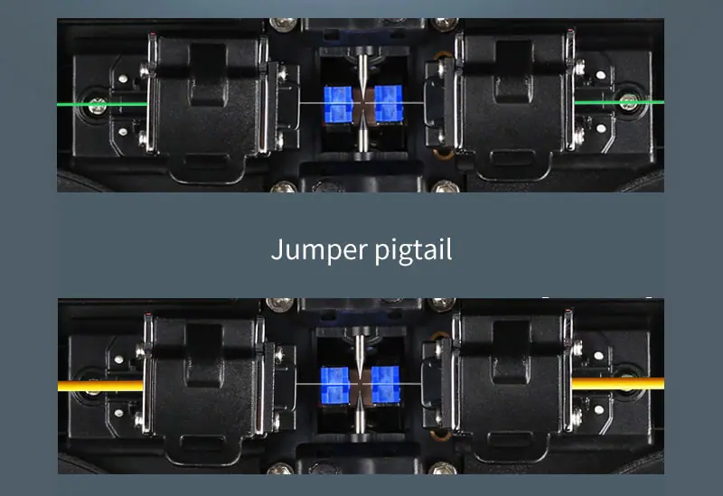 A 80S 06 5.0 inch Automatic Optical Fusion Splicer Fiber Welding Fusion Splicing Machine A-80S