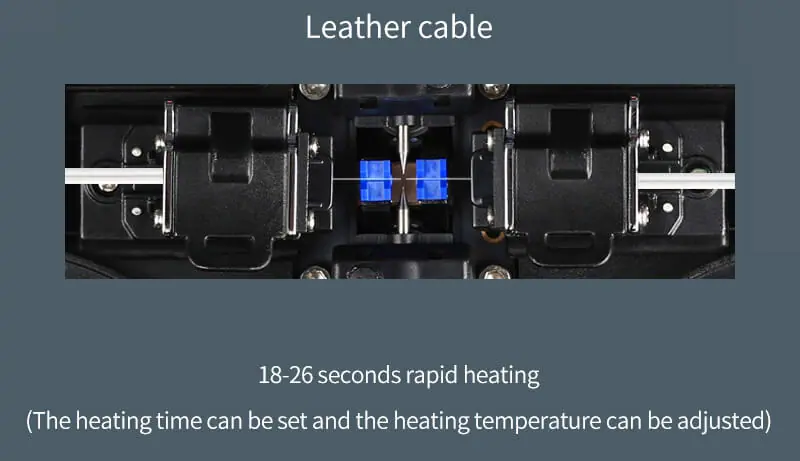 A 80S 07 5.0 inch Automatic Optical Fusion Splicer Fiber Welding Fusion Splicing Machine A-80S