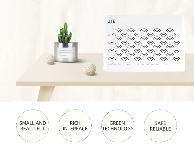 F660 V6 02 Factory price ZTE F660 V6.0 ver 2 second onu gpon 1 port ge 1GE+3FE+1Port+WIFI ont GPON ONU
