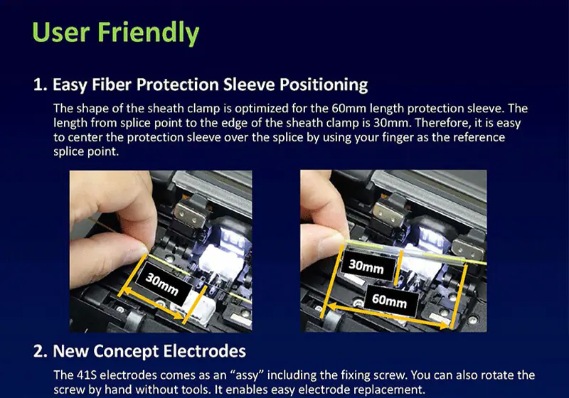 FOC FSM41S 05 Hot Sale Japan original Optic Fiber FSM-41S Fusion Splicer for Fujikura
