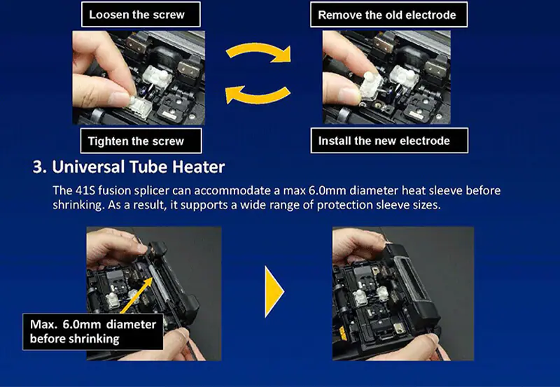 FOC FSM41S 06 Hot Sale Japan original Optic Fiber FSM-41S Fusion Splicer for Fujikura