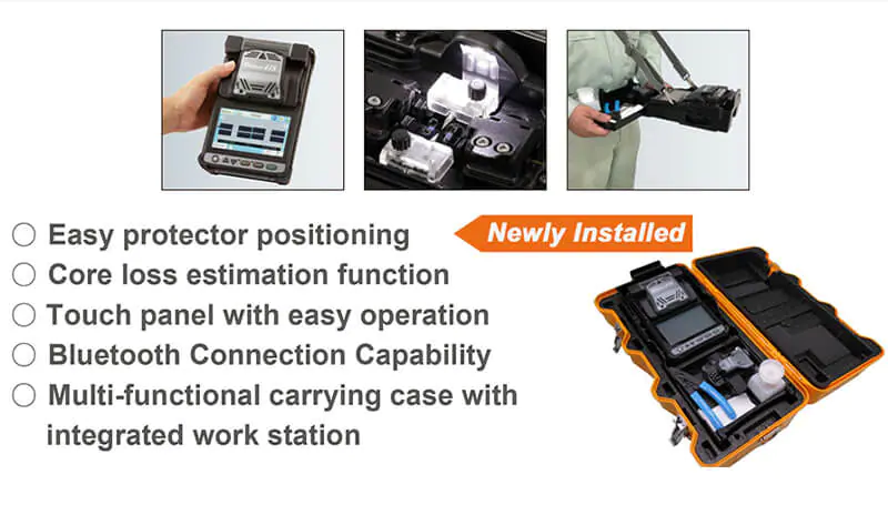 FOC FSM41S 09 Hot Sale Japan original Optic Fiber FSM-41S Fusion Splicer for Fujikura