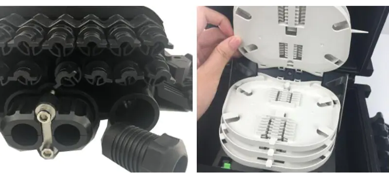 FTTH 16 ports 5 FTTH 16 ports fibra optica cajas nap fiber PLC splitter 24 core terminal box/ fiber distribution box