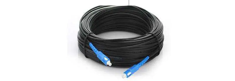 G657A2 LSZH 03 FTTH Shenzhen outdoor fiber drop cable SC/UPC-SC/APC 1/2/ 4 core G657A2 LSZH jacket