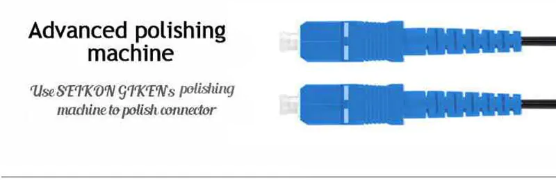 G657A2 LSZH 06 FTTH Shenzhen outdoor fiber drop cable SC/UPC-SC/APC 1/2/ 4 core G657A2 LSZH jacket