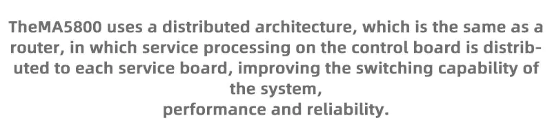 MA5800 X17 05 MA5800-X17 | OLT | 2x MPLA, 2x PILA, 2x H901NXED with 2x 10G 10km SFP modules