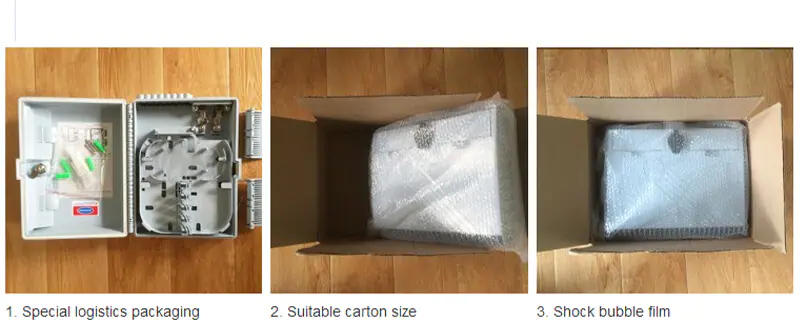 ODP distribution 16core Fiber Optical Terminal CTO/NAP Distribution box with 1x16 PLC Splitter