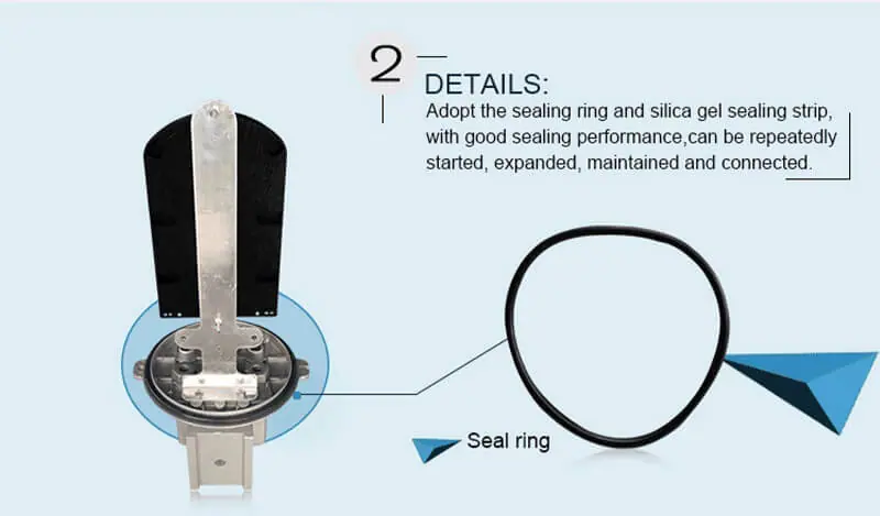 OPGW Dome Type OPGW&ADSS Fiber Optic Joint Box Aerial Metal Junction box
