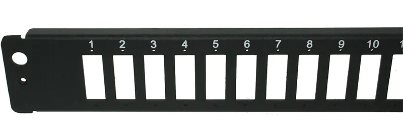 RJ45 PC 02 Fiber optic patchpanel faceplate
