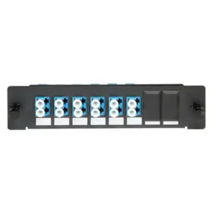 Fiber optic patchpanel faceplate