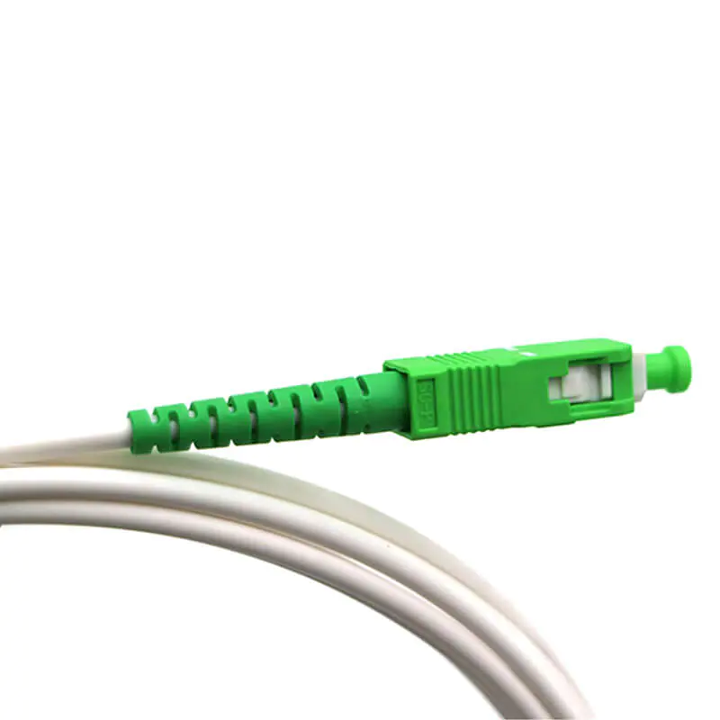 FTTH SC APC SM SX White Color Fiber Jumper Fiber Optic Patch Cord 4 FTTH SC APC SM SX White Color Fiber Jumper Fiber Optic Patch Cord FTTH SC APC SM SX White Color Fiber Jumper Fiber Optic Patch Cord - Image 4