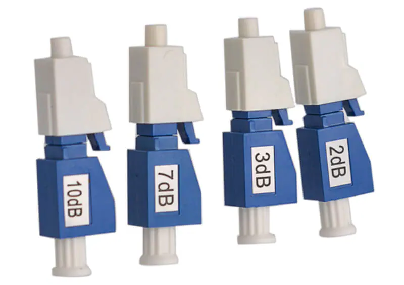 SC UPC 01 Good quality fmale to male attenuator LC UPC APC fiber optic attenuator