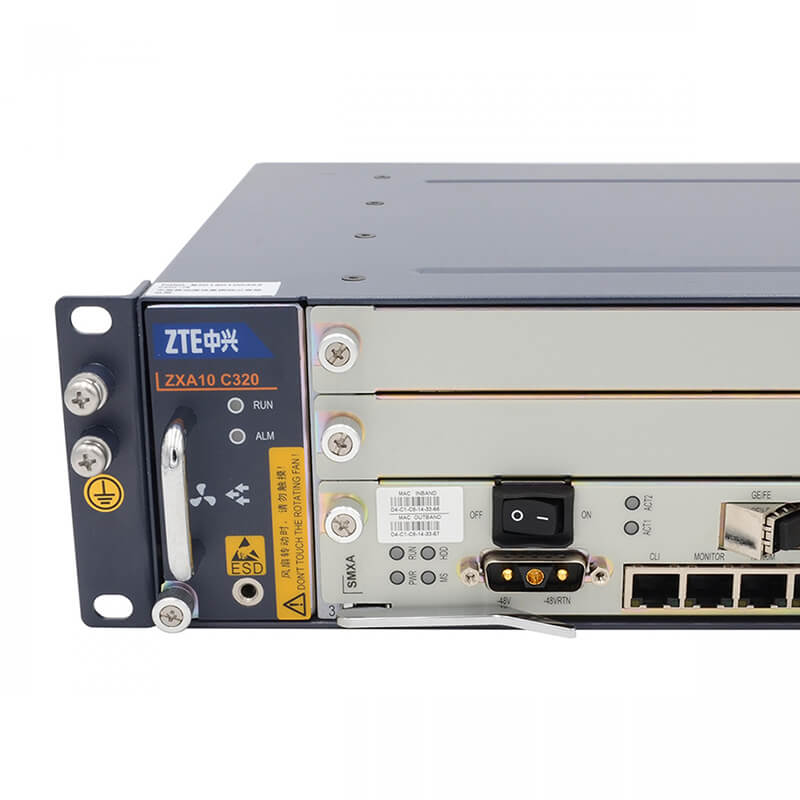 Mini 16 Port ZXA10 C320 GPON OLT Network Access Equipment Zxa10 
