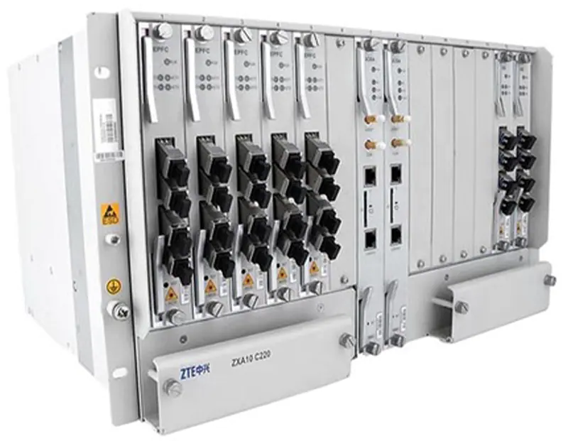 ZTE C220 | OLT | GPON, 2x EIG, 2x GCSA, 1x EPFC - Foclink