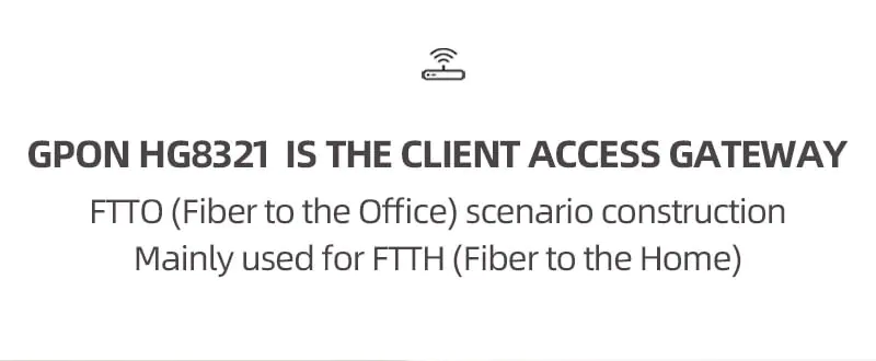 huawei HG8321R 05 FTTH New HG8321R Gpon epon XPON ONU 1GE+1FE+1TE ONT