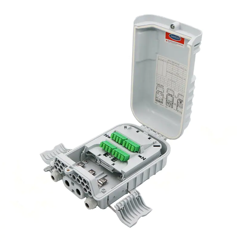 FTTH 16 ports fibra optica cajas nap/fiber optic PLC splitter terminal box/ distribution box 1 FTTH 16 ports fibra optica cajas nap/fiber optic PLC splitter terminal box/ distribution box FTTH 16 ports fibra optica cajas nap/fiber optic PLC splitter terminal box/ distribution box