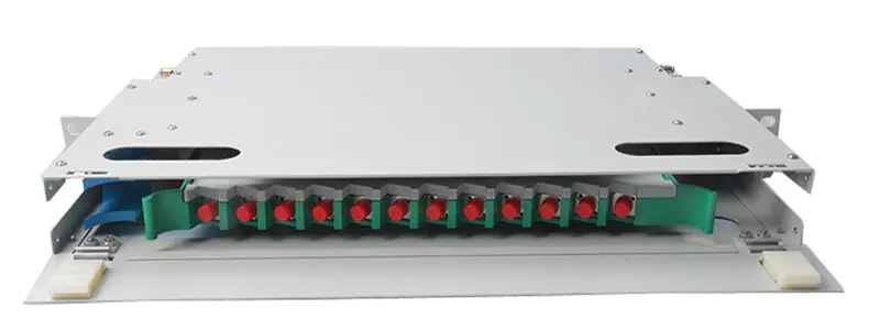 odf rack mount 03 12 & 24 ports fiber optic distribution box odf