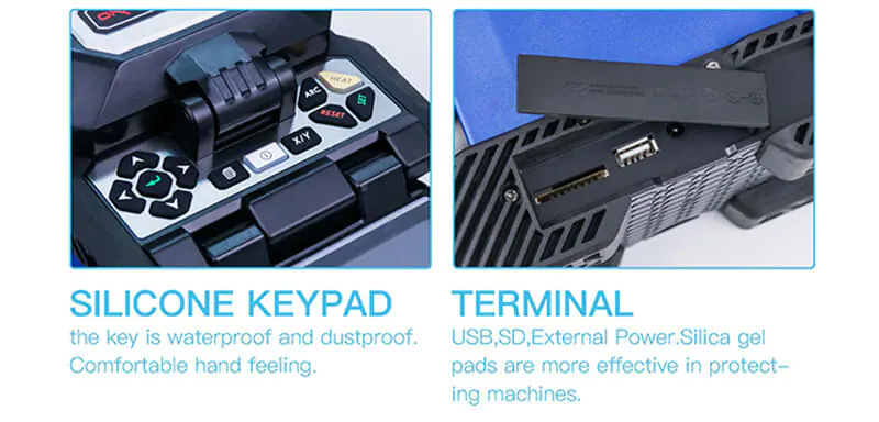 t45 05 FTTH 7s splicing time orientek T45 optc fiber fusion splicer