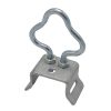 FTTH Drop Cable Clamp Steel Galvanized Coating Cable Bracket